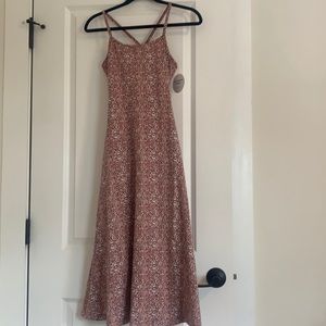 NWT Pact Women’s Fit & Flare Midi Dress Size Small